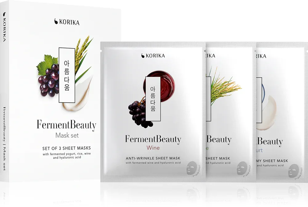 KORIKA FermentBeauty Mask Set - Набор масок для лица