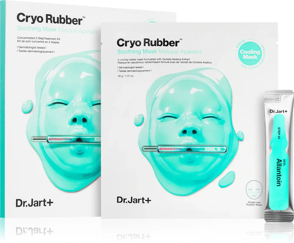 Dr. Jart+ Cryo Rubber with Soothing Allantoin - Маска успокаивающая для чувствительной кожи, 1 шт