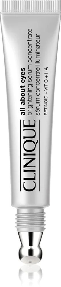 Clinique All About Eyes Brightening Serum Concentrate - Сыворотка для глаз, осветляющая под глазами, 10 мл
