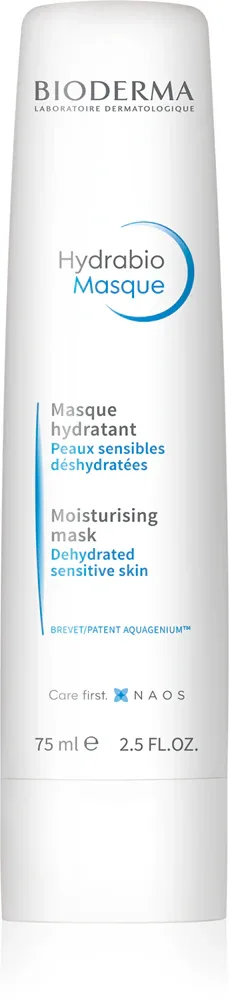 Bioderma Hydrabio Masque - Увлажняющий питательный крем для очень сухой чувствительной кожи, 75 мл