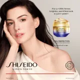 Shiseido Vital Perfection Uplifting and Firming Advanced Cream Soft - Легкий крем для лица укрепляющий на день и ночь, 50 мл — фото 8