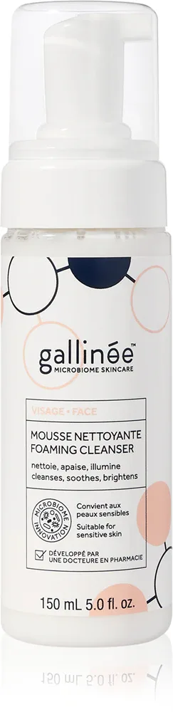 Gallinee SKIN CARE Foaming Facial Cleanser - Нежная очищающая пенка для лица