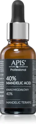 Apis Natural Cosmetics TerApis 40% Mandelic Acid - Сыворотка для лица, разглаживающая и отшелушивающая, против несовершенств кожи, 30 мл