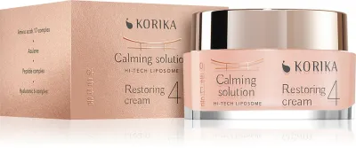 KORIKA HI-TECH LIPOSOME Calming solution Restoring cream - Питательный успокаивающий крем, 50 мл