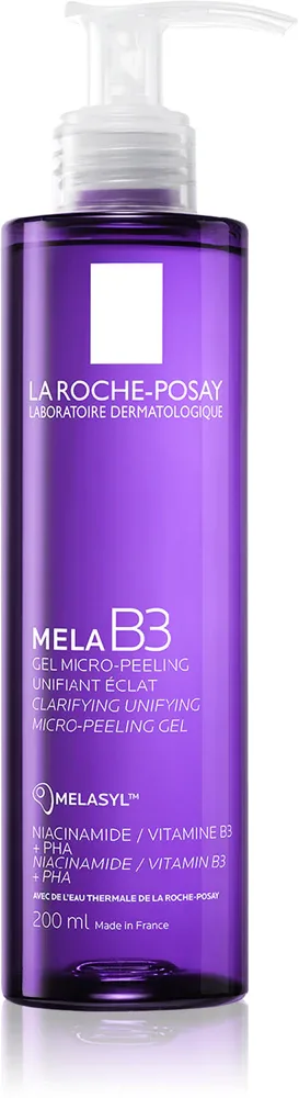 La Roche-Posay Mela B3 - Очищающий гель для лица для выравнивания тона кожи, 200 мл