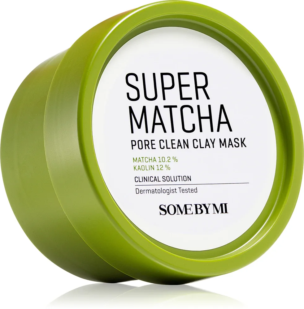 Some By Mi Super Matcha Pore Clean Clay Mask - Очищающая маска с глиной для сужения пор, 100 г