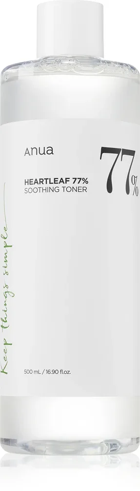 Anua Heartleaf 77% Soothing Toner - Тоник очищающе-успокаивающий, восстанавливающий защитный барьер кожи