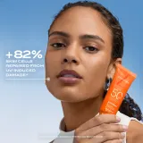 Lancaster Sun Beauty Face Cream - Солнцезащитный крем для лица SPF 50, 50 мл — фото 3