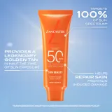 Lancaster Sun Beauty Face Cream - Солнцезащитный крем для лица SPF 50, 50 мл — фото 4