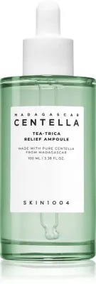 SKIN1004 Madagascar Centella Tea-Trica Relief Ampoule - Сыворотка успокаивающая для лица для проблемной кожи