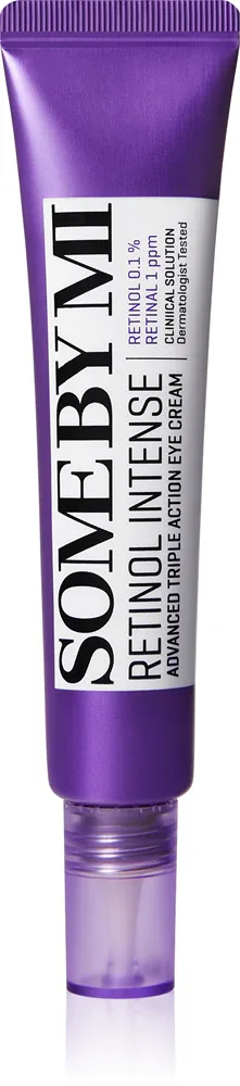 Some By Mi Retinol Intense Advanced Triple Action Eye Cream - Крем для глаз с увлажняющим и разглаживающим действием с ретинолом, 30 мл