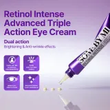Some By Mi Retinol Intense Advanced Triple Action Eye Cream - Крем для глаз с увлажняющим и разглаживающим действием с ретинолом, 30 мл — фото 5