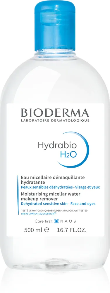 Bioderma Hydrabio H2O - Очищающая мицеллярная вода для обезвоженной кожи