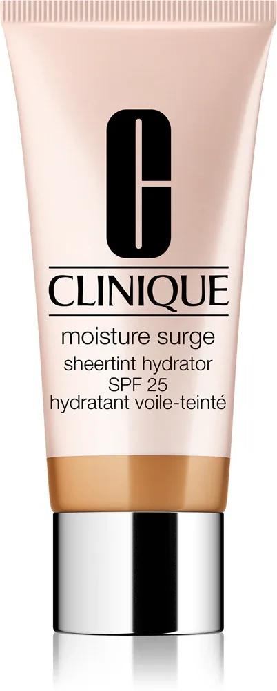 Крем тонирующий Clinique Moisture Surge Sheertint Hydrator SPF 25, увлажняющий, с солнцезащитным фильтром, 40 мл, оттенок Universal Medium