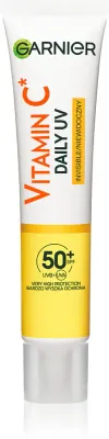 Garnier Skin Naturals Vitamin C Invisible - Сияющий защитный крем SPF 50+, 40 мл