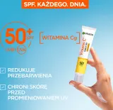 Garnier Skin Naturals Vitamin C Invisible - Сияющий защитный крем SPF 50+, 40 мл — фото 4