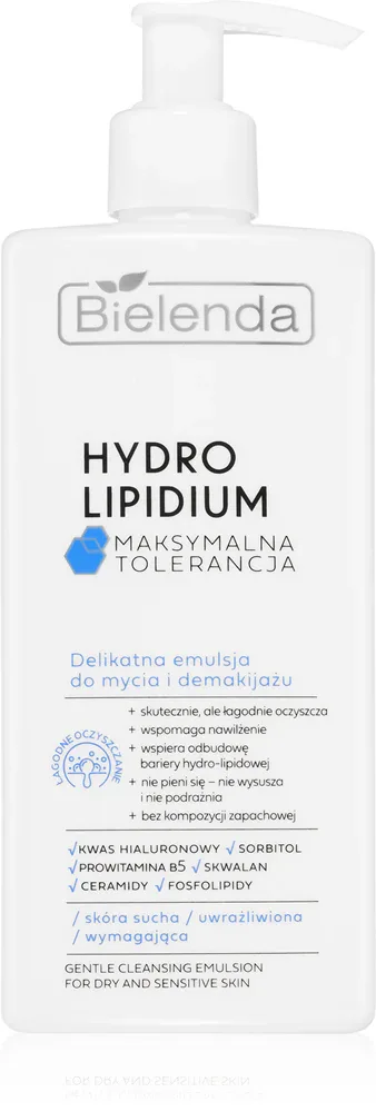 Bielenda HYDROLIPIDIUM - Очищающая эмульсия, 300 мл