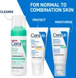 CeraVe Cleansers Balancing Air Foam Cleanser - Пенка для очищения кожи смешанного и нормального типа, 148 мл — фото 4