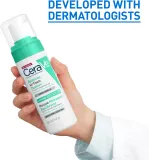 CeraVe Cleansers Balancing Air Foam Cleanser - Пенка для очищения кожи смешанного и нормального типа, 148 мл — фото 8