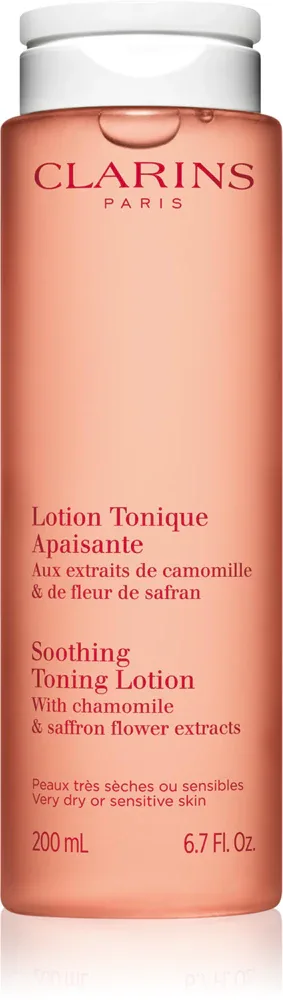 Clarins Cleansing Soothing Toning Lotion - Тоник очищающий и увлажняющий для чувствительной и сухой кожи