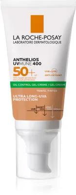 La Roche-Posay Anthelios XL - Матирующий окрашенный гель-крем SPF 50+, 50 мл