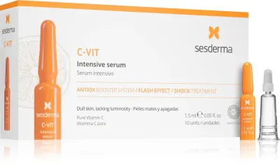 Sesderma C-Vit - Сыворотка для лица, осветляющая и восстанавливающая с витамином C, 10 мл