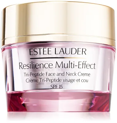 Estee Lauder Resilience Multi-Effect Tri-Peptide Face and Neck Creme SPF 15 - Крем интенсивного питания для нормальной и комбинированной кожи SPF 15, 50 мл