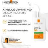 La Roche-Posay Anthelios UVMUNE 400 - Защитный флюид для жирной кожи SPF 50+, 50 мл — фото 2