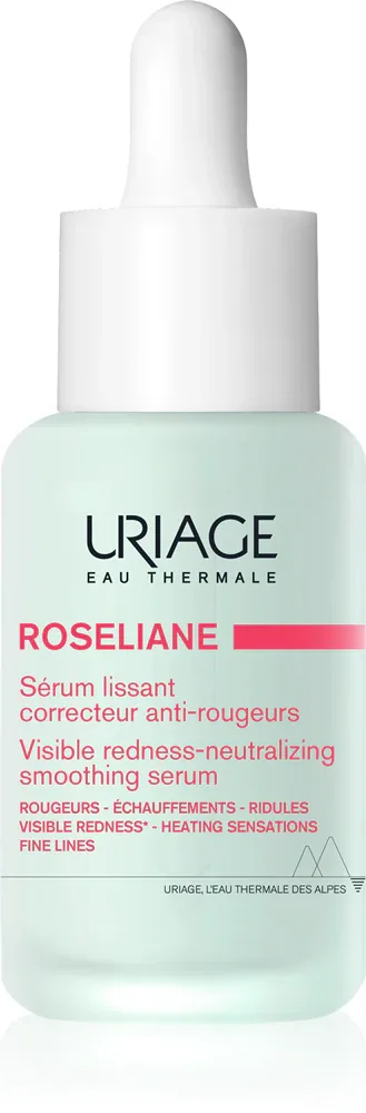 Uriage Roseliane Redness Neutralizing Smoothing Serum - Сыворотка, смягчающая и разглаживающая, 30 мл