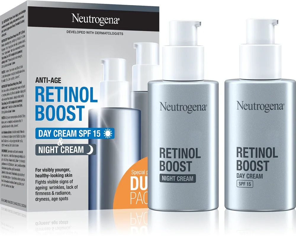 Neutrogena Retinol Boost - Подарочный набор с ретинолом для лица