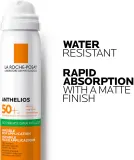 La Roche-Posay Anthelios - Освежающий спрей для лица против блеска кожи SPF 50+, 75 мл — фото 4