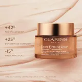 Clarins Extra-Firming Day Cream - Крем лифтинг против морщин на день для всех типов кожи, 50 мл — фото 2