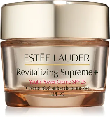 Estee Lauder Revitalizing Supreme+ Youth Power Creme SPF 25 - Лифтинговый крем для лица для осветления и смягчения кожи, 50 мл