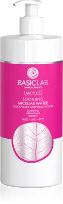 BasicLab Dermocosmetics Micellis - Успокаивающая мицеллярная вода для кожи, склонной к покраснениям, 500 мл