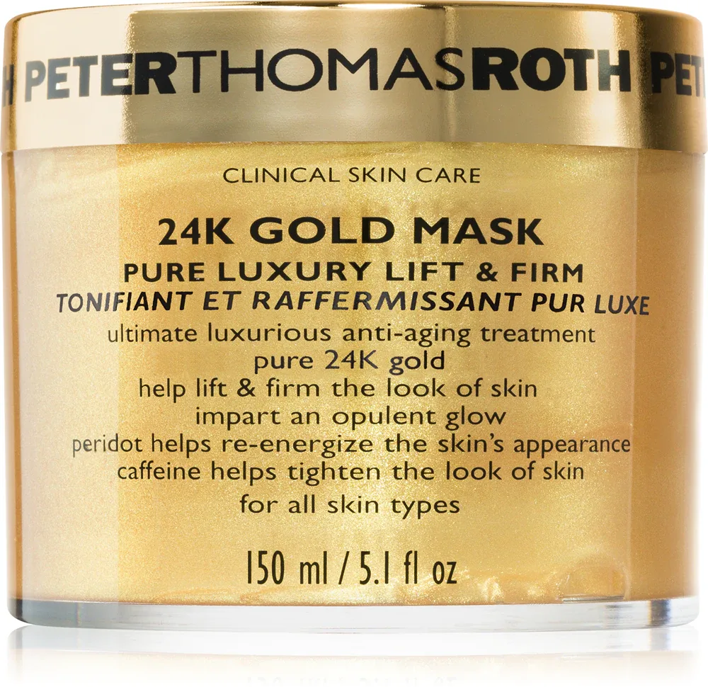 Peter Thomas Roth 24K Gold Mask - Роскошная укрепляющая лифтинг-маска для лица