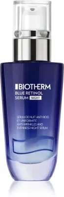 Biotherm Blue Retinol Night Serum - Сыворотка для лица с ретинолом для ночного восстановления, 30 мл