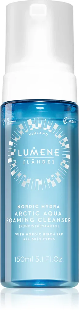 Lumene Nordic Hydra [LÄHDE] Arctic Aqua - Очищающая пенка для умывания, 150 мл