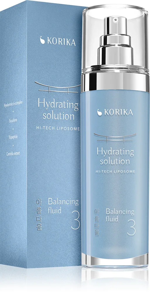 KORIKA HI-TECH LIPOSOME Hydrating solution Balancing fluid - Легкий увлажняющий крем, 120 мл
