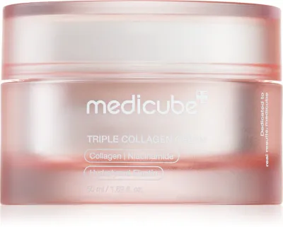 Medicube Triple Collagen Cream - Лифтинговый крем для лица с коллагеном, укрепляющий, 50 мл
