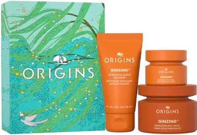 Origins Holiday Glowing Essentials - Подарочный набор для сухой кожи, 1 шт