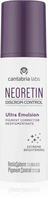 Neoretin Discrom control Ultra Emulsion - Легкий ночной крем против пигментации кожи, 30 мл