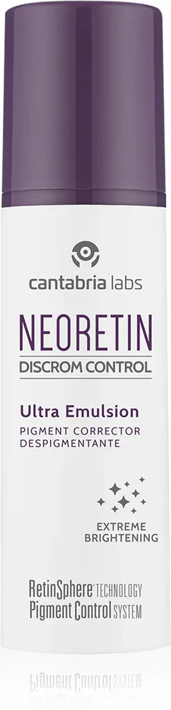 Neoretin Discrom control Ultra Emulsion - Легкий ночной крем против пигментации кожи, 30 мл
