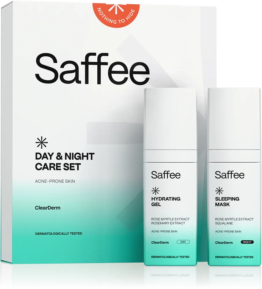 Saffee ClearDerm Day & Night Care Set - Набор для проблемной кожи
