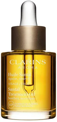 Clarins Santal Treatment Oil - Крем для лица, успокаивающее масло для сухой кожи, 30 мл