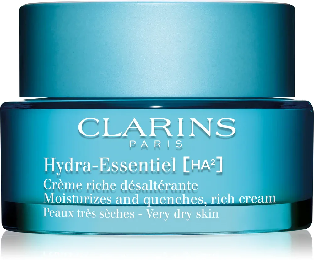 Clarins Hydra-Essentiel [HA²] Rich Cream - Богатый крем увлажняющий для очень сухой кожи, 50 мл