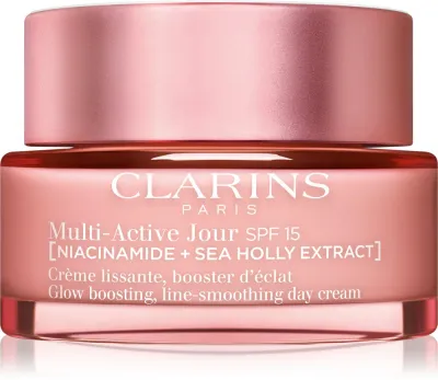 Clarins Multi-Active Day Cream SPF 15 - Крем сглаживающий и осветляющий SPF 15, 50 мл