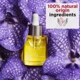 Clarins Blue Orchid Treatment Oil - Антивоксидантное масло для лица день/ночь с увлажняющим действием, 30 мл — фото 7