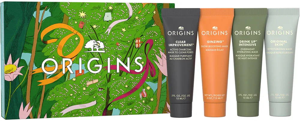 Origins Holiday Mini Masking Essentials - Набор подарочный для лица, 1 шт