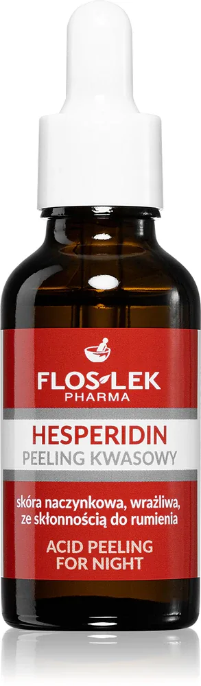 FlosLek Laboratorium Hesperidin - Пилинг для лица на ночь, 30 мл
