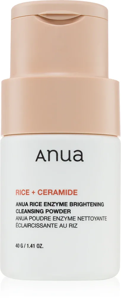 Anua Rice Enzyme Brightening Cleansing Powder - Нежный очищающий порошок для лица, 40 г